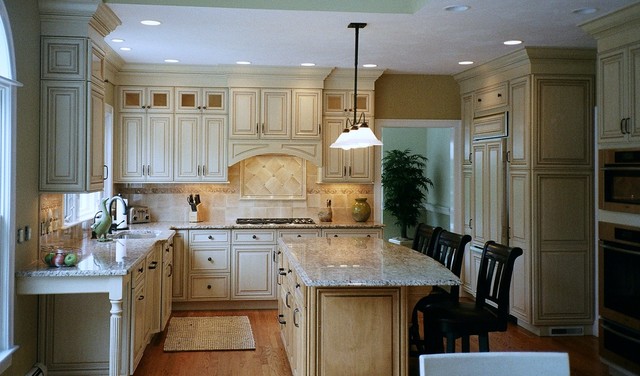 glazed kitchen wall cabinet