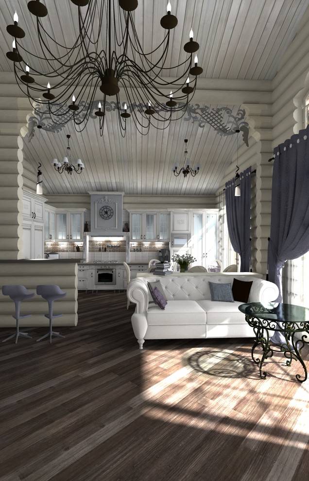 ДЕРЕВЯННЫЙ ДОМ В СОСНОВОМ БОРУ