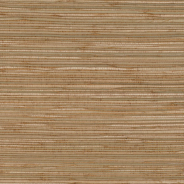 Browns on Black Colors Unpasted Real Textured Grasscloth Wallpaper 488-401