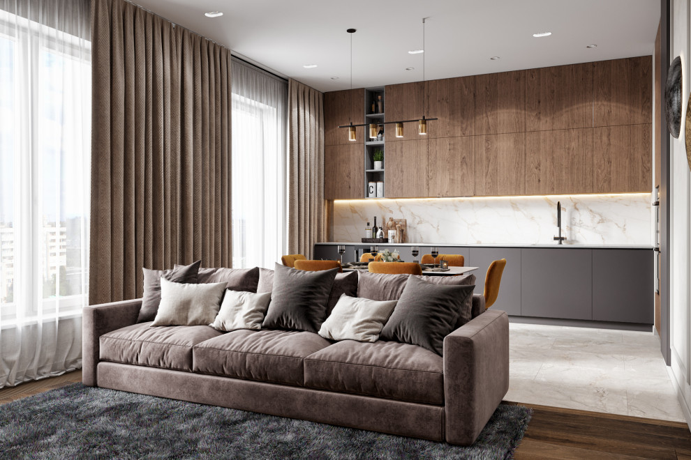 Квартира 108 кв.м. в современном стиле в ЖК CITY Park.