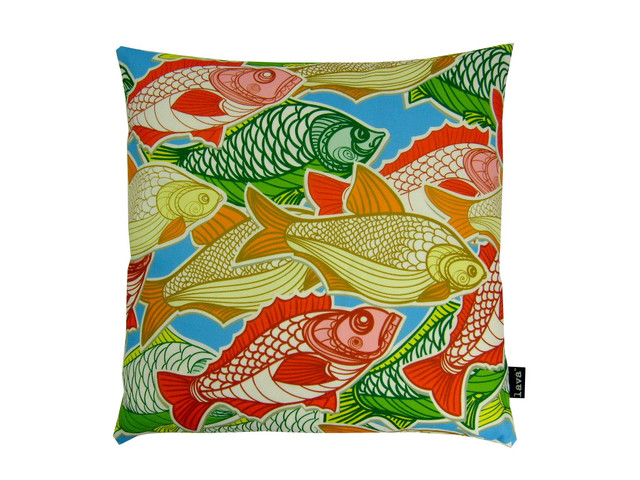 Swimming Fish 20x20 Pillow Indoor Outdoor