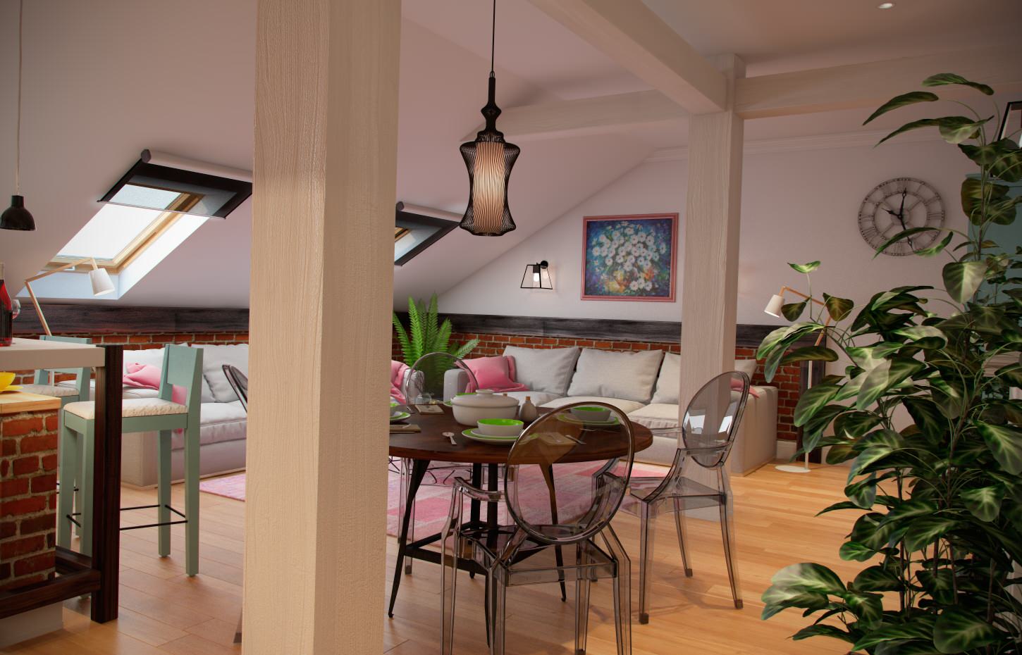 Мансарда, студия