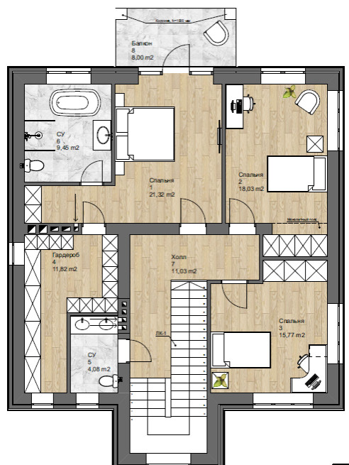 Дом в классическом стиле