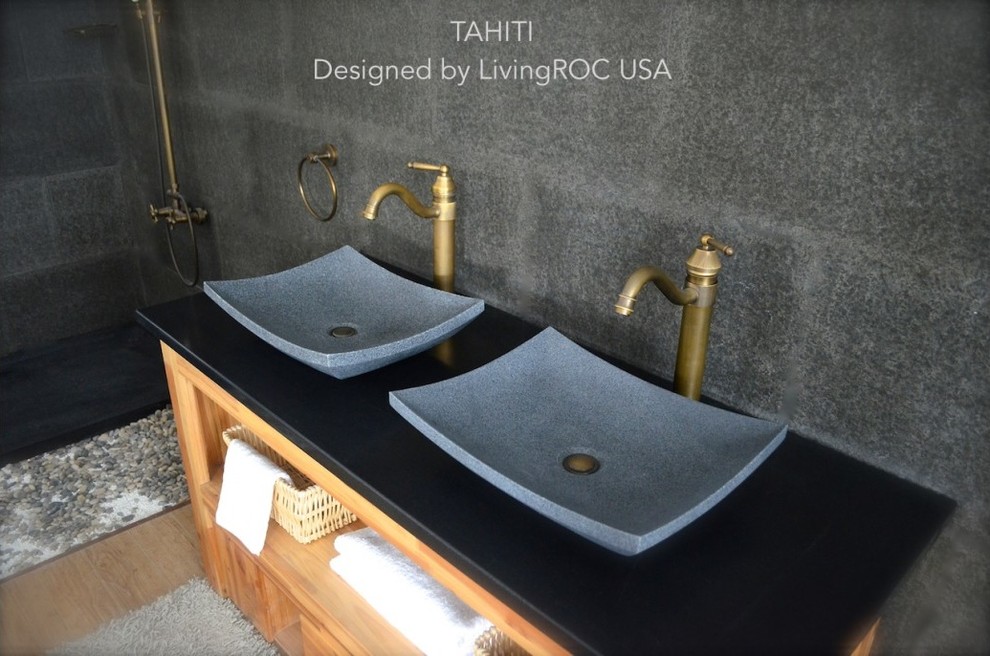 Bathroom - contemporary bathroom idea in Los Angeles