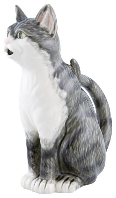 Bordallo Pinheiro Cat Earthenware Pitcher - Contemporary - Pitchers ...