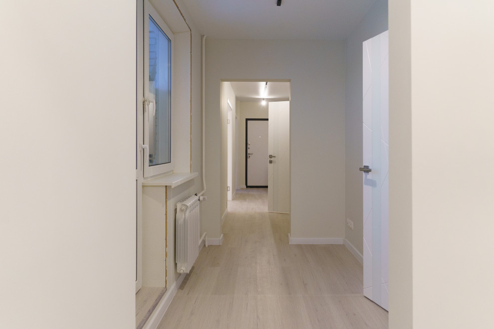 Отделка в светлых тонах Перово