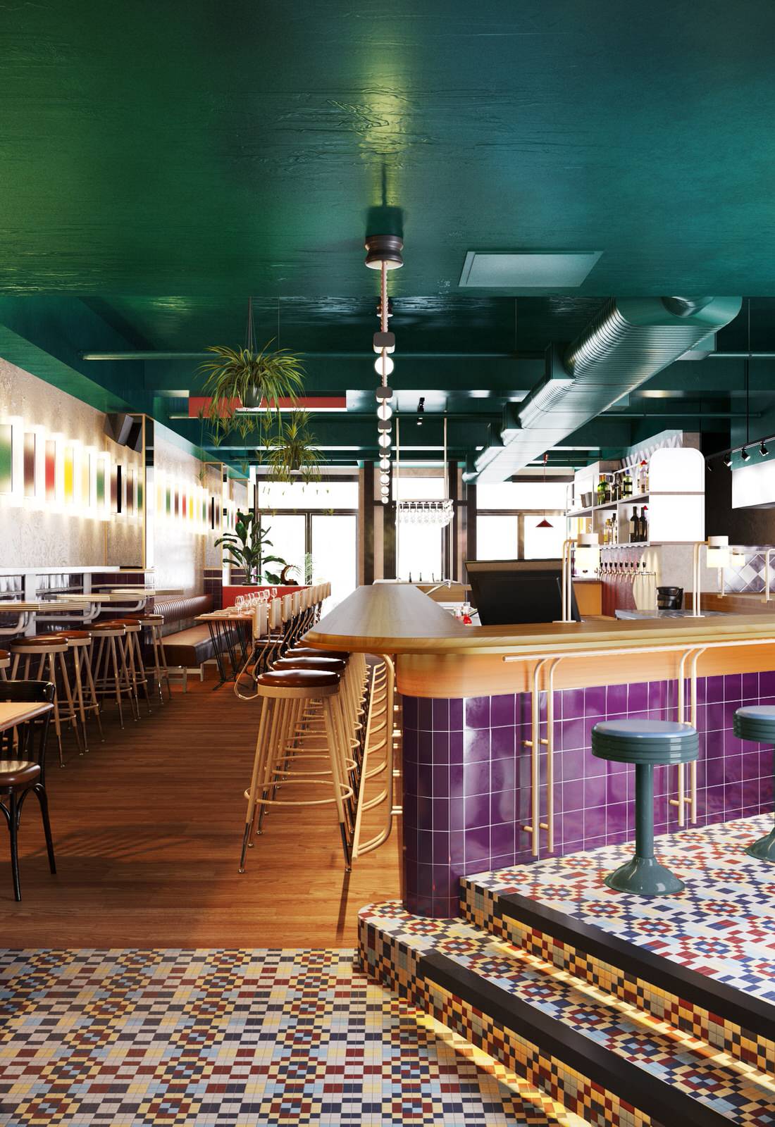 Визуализация винного бара VinVinVin