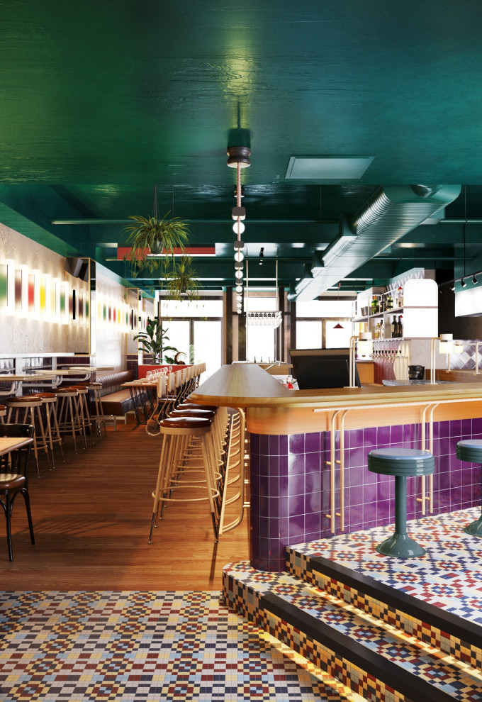 Визуализация винного бара VinVinVin