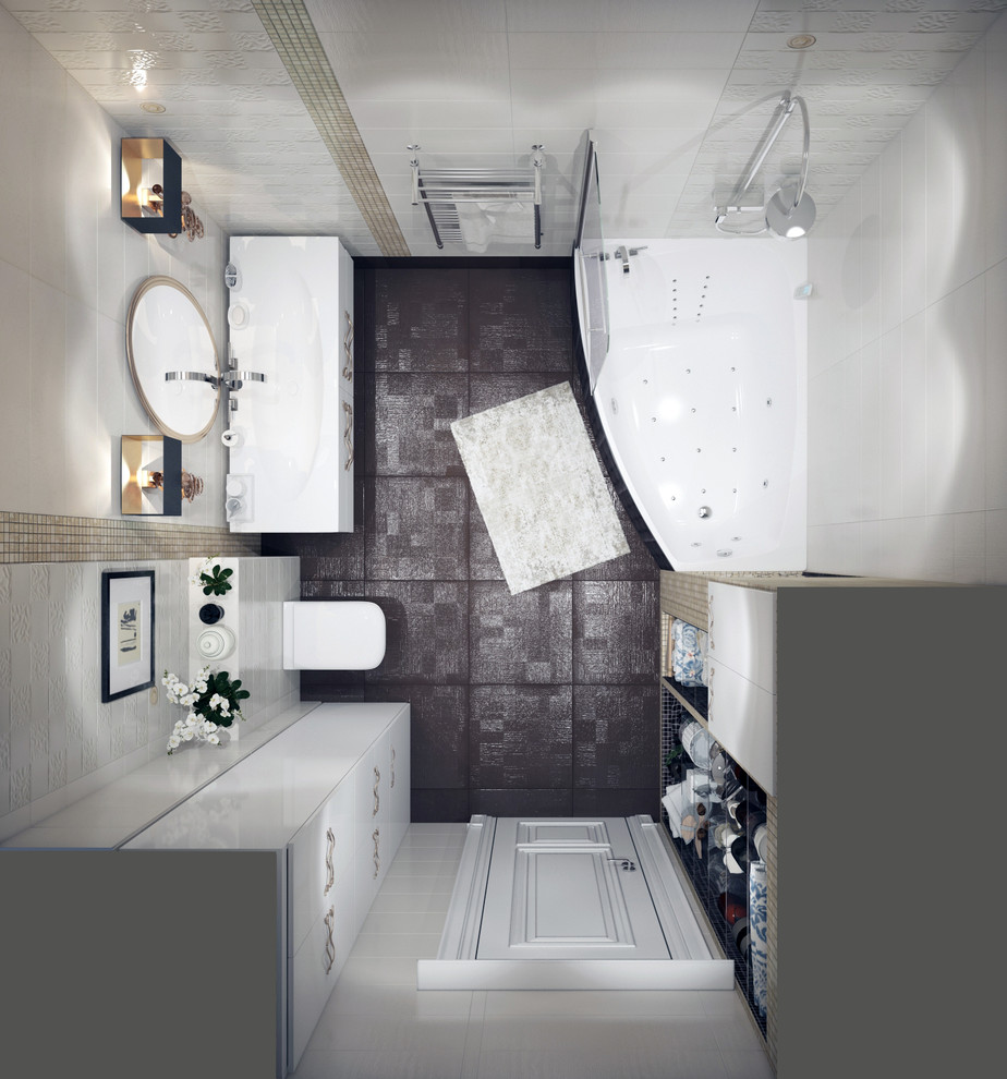 Квартира в Краснодаре - Изысканность стиля Душевая