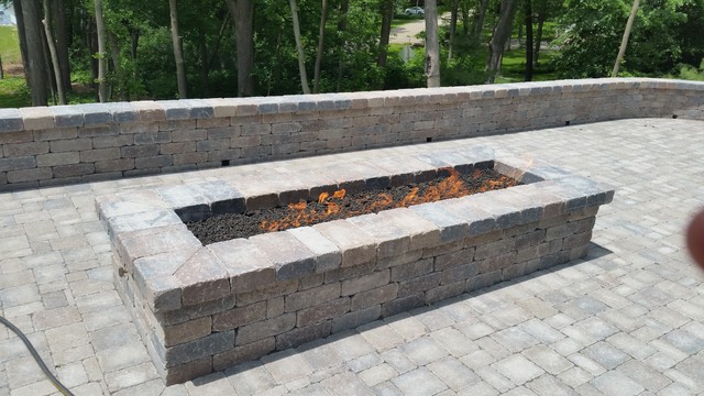 Firepit Contemporary Patio Milwaukee By Hearthside Fireplace