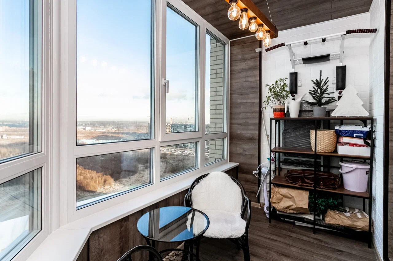 Остекление Балконов и лоджий с отделкой