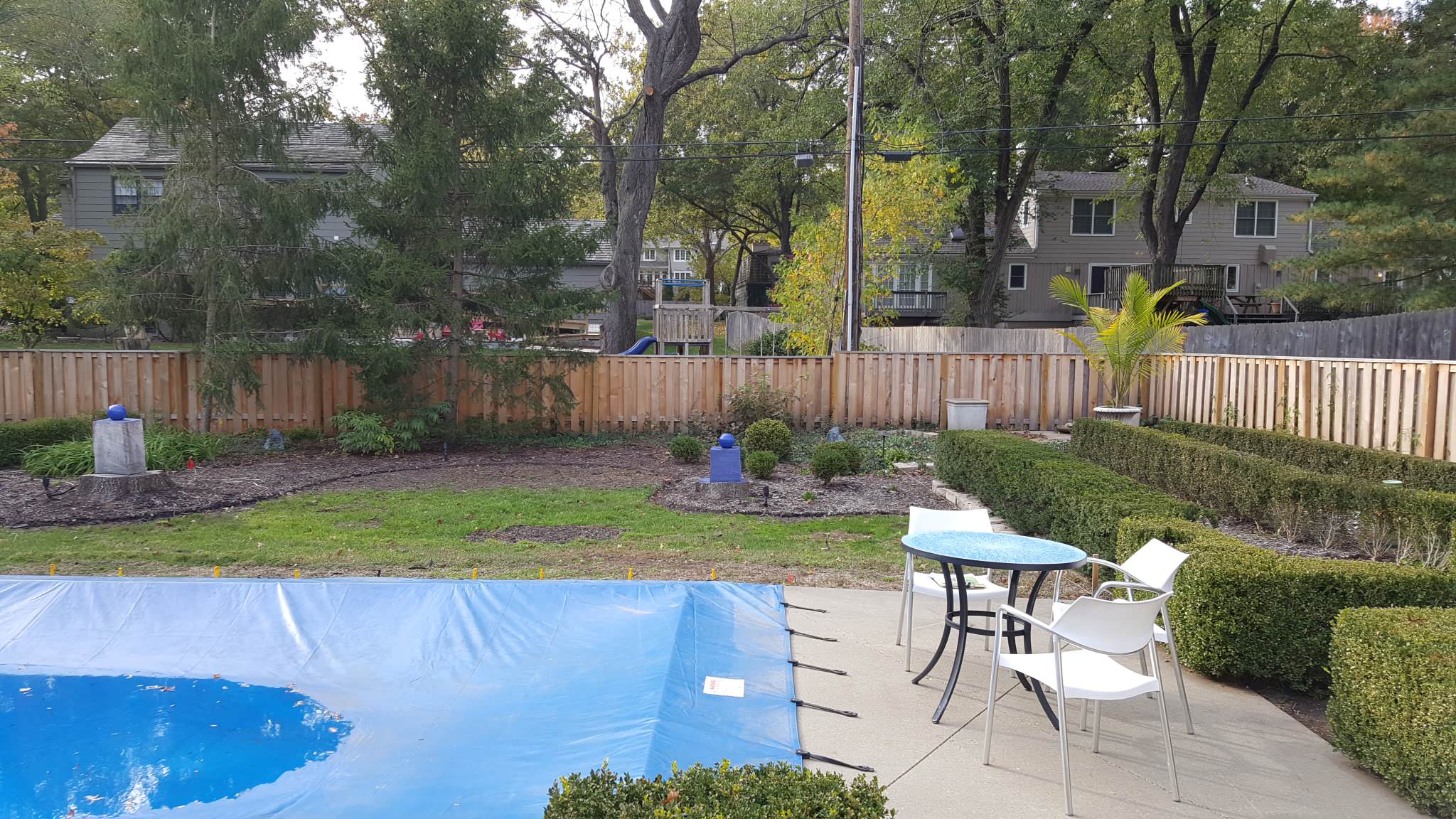 BEFORE Fairway backard w/pool