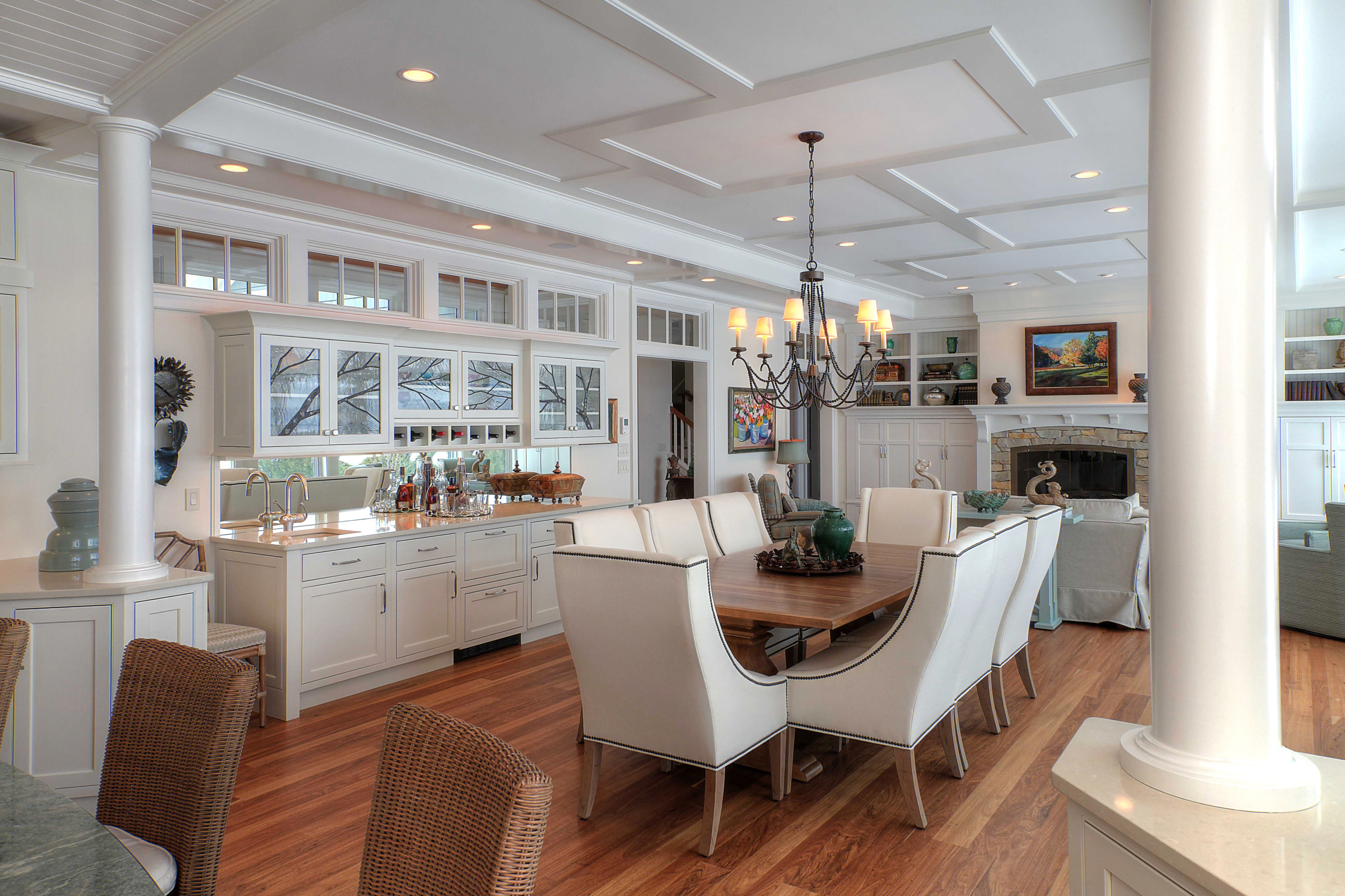 Traditional Eclectic Waterfront