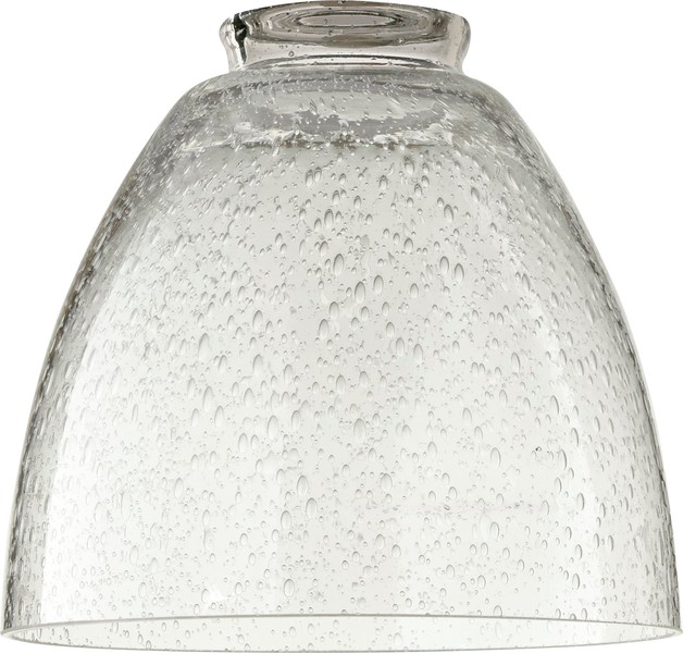 Quorum Lighting 2900 2.25" Clear Seeded Glass, Clear Seeded