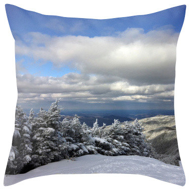 Skiing in Vermont Pillow Cover, 20x20
