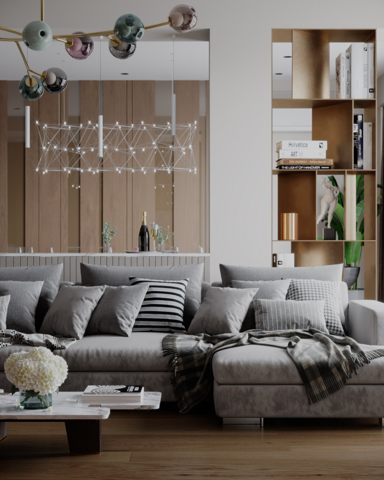 Дизайн интерьера двухуровневой квартиры