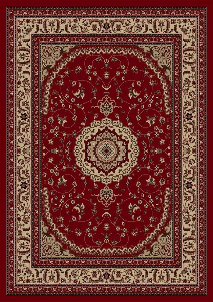 Persian Rugs Modern 5908, Black, 9'0x12'6, 9'x12'6" Traditional