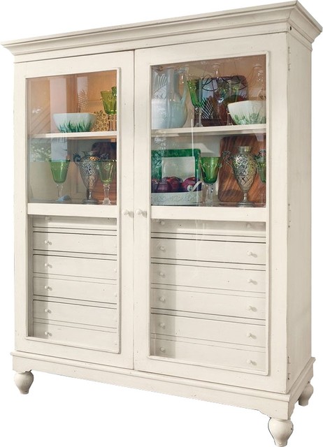 Paula Deen Home 996675 The Bag Lady S Cabinet White Traditional