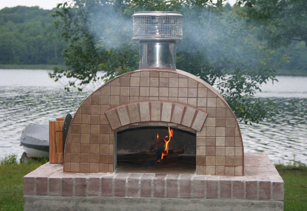 The Kenny Family Wood Fired Brick Pizza Oven in Maine Portland Maine