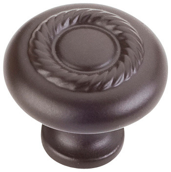 1 1/4 in. Cabinet Knobs, Oil Rubbed Bronze