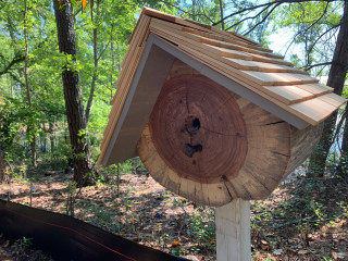 These Incredible Birdhouses Were Made From Recycled Materials (one photo)