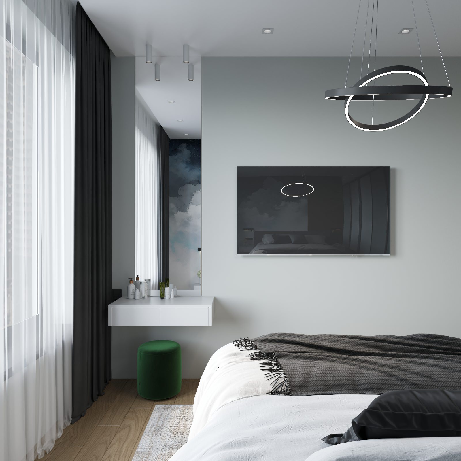 Спальня в современном стиле