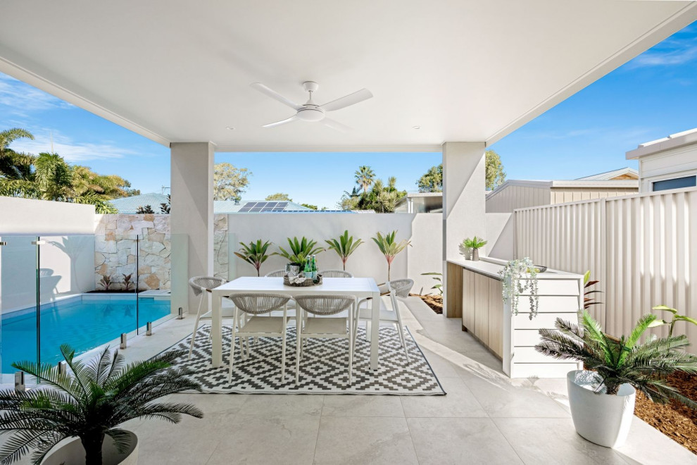Photo of a beach style patio in Sunshine Coast.