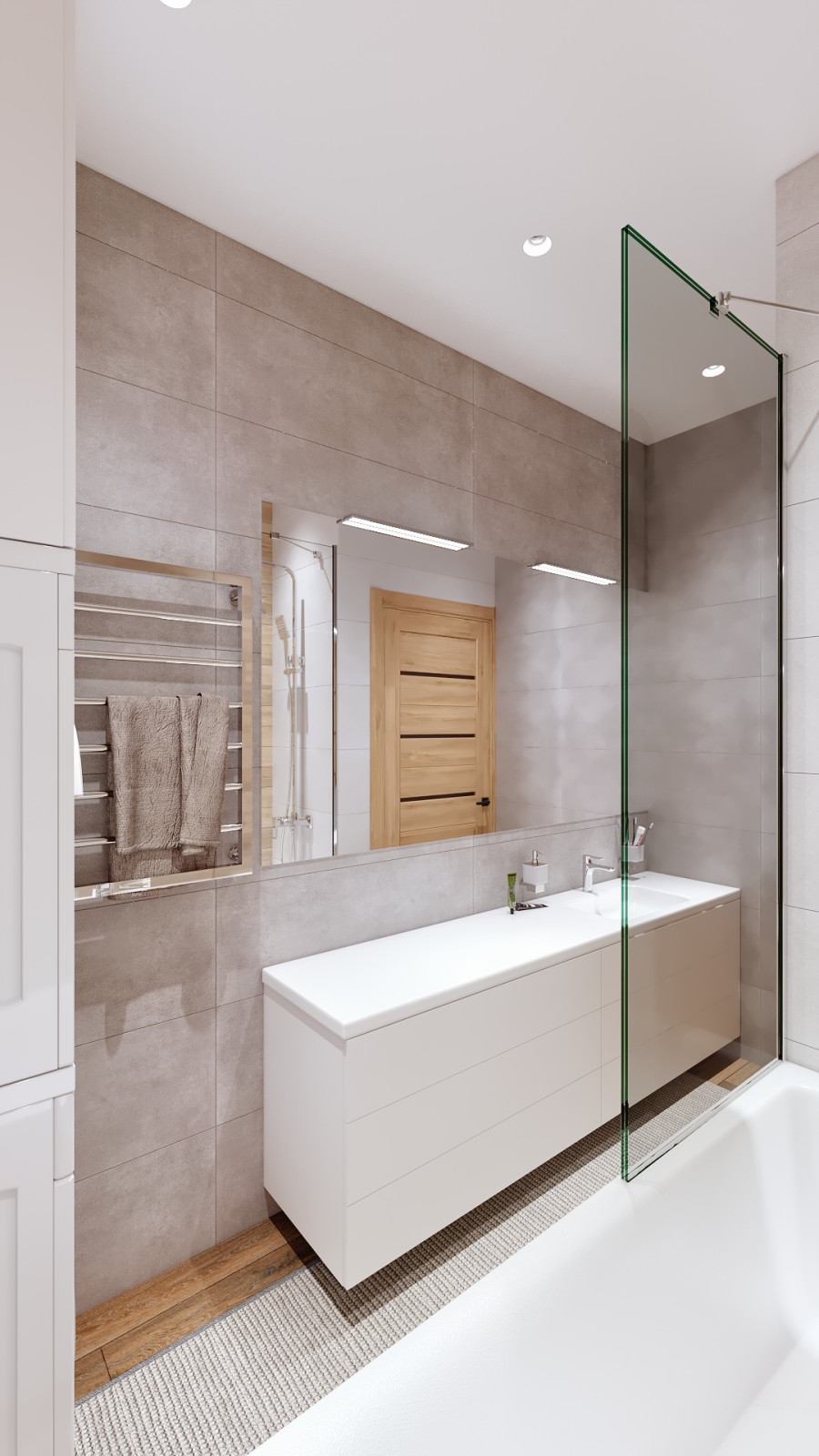 Дизайн-проект трехкомнатной квартиры