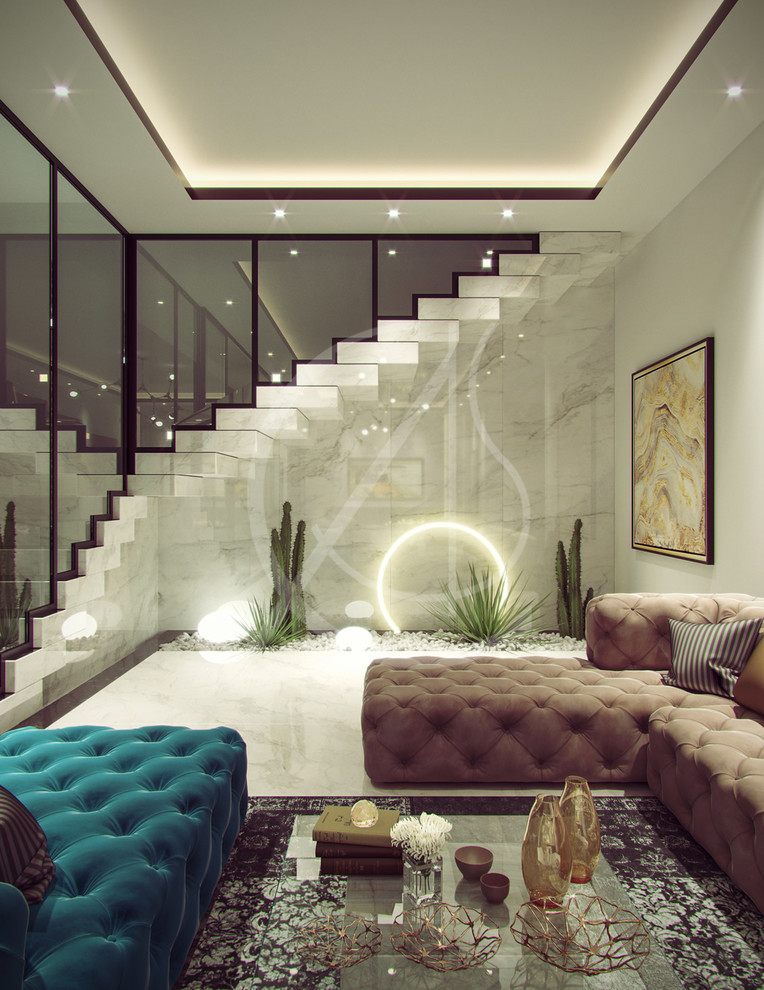 Family villa Contemporary Arabic Interior Design - Contemporary