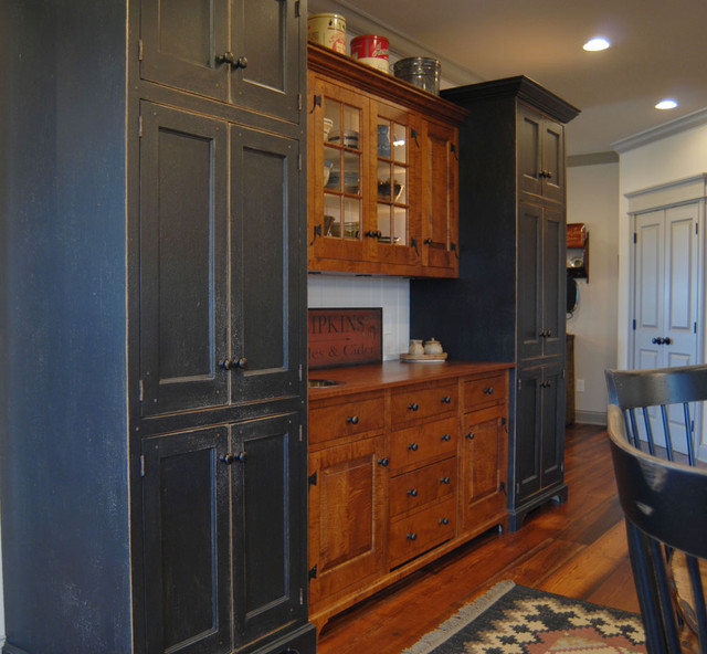 Lexington Kentucky- Traditional Curly Maple - Painted Kitchen