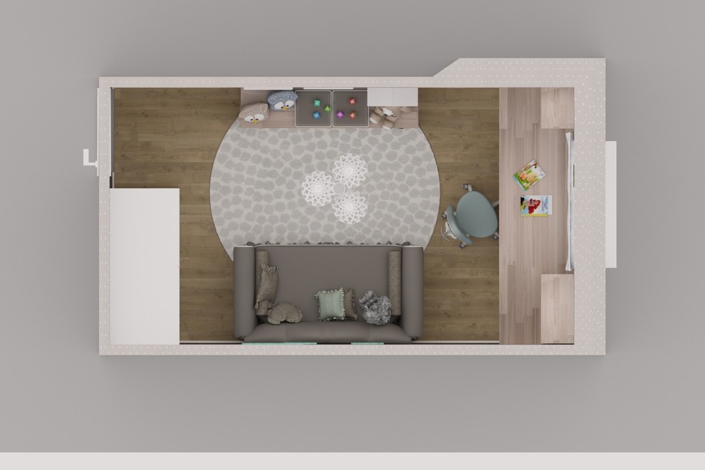 Дизайн-проект детской комнаты