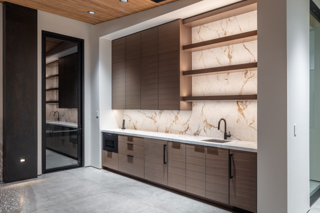 Meyer Residence/Vista Serena modern-hausbar