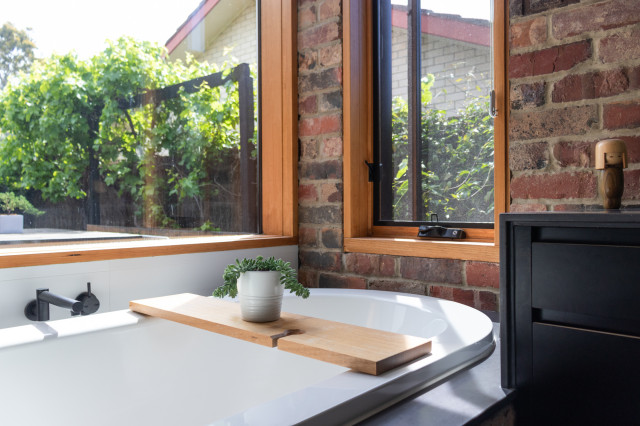 Curtin retro-badevaerelse