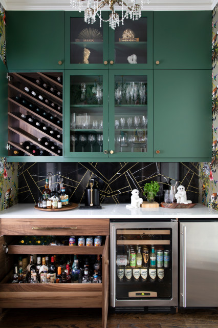 Little 5 Points Modern Kitchen modern-hausbar