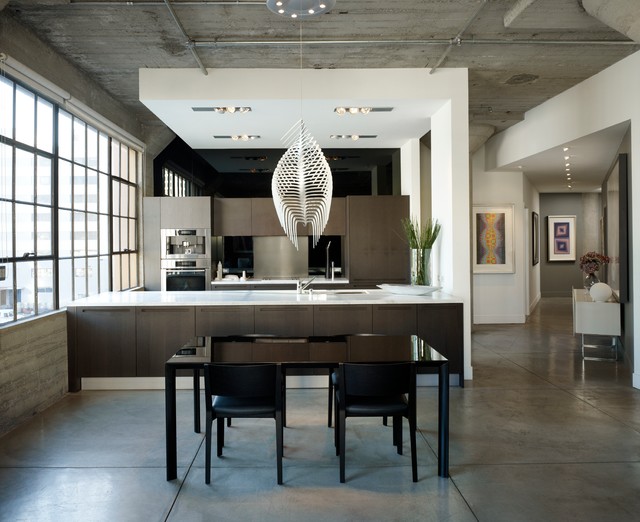 The Essence of Pleasance in the Home. industrial-kitchen