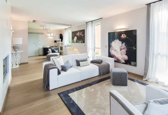 living contemporary-vardagsrum