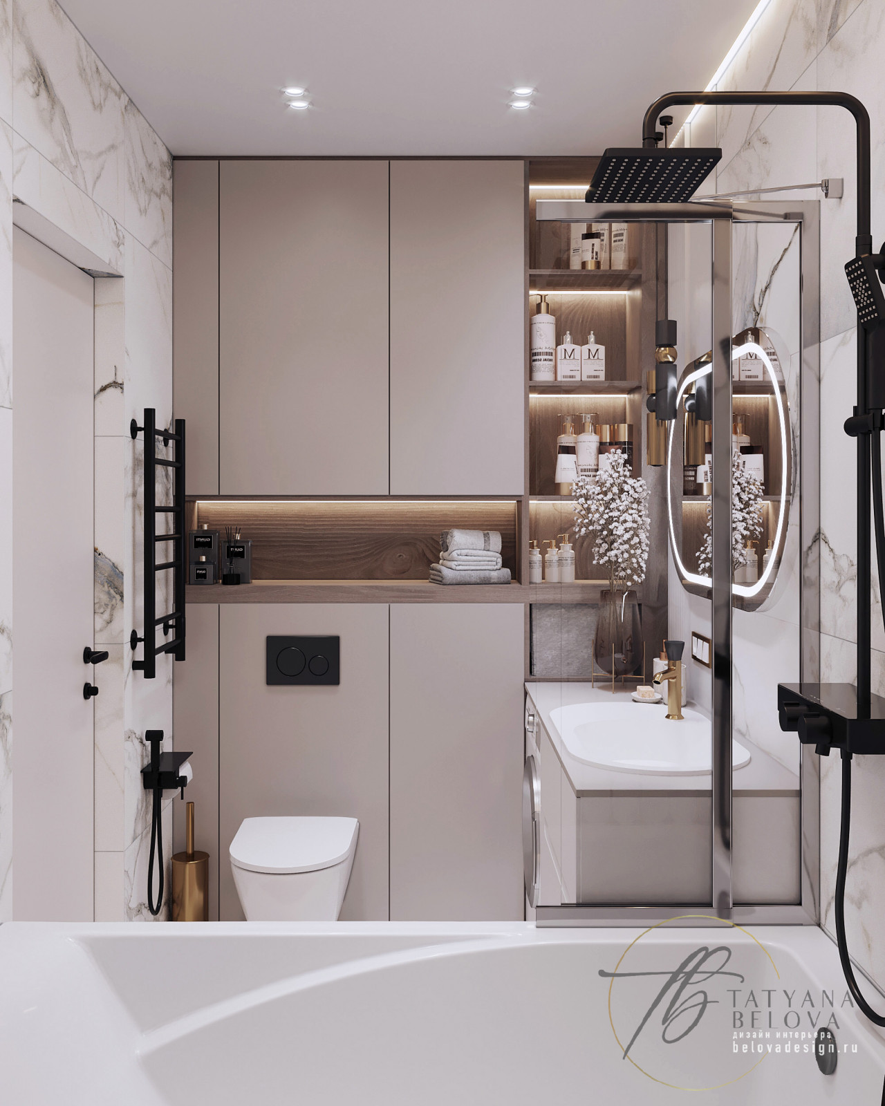 Метрополис, однокомнатная квартира 44,4 кв.м