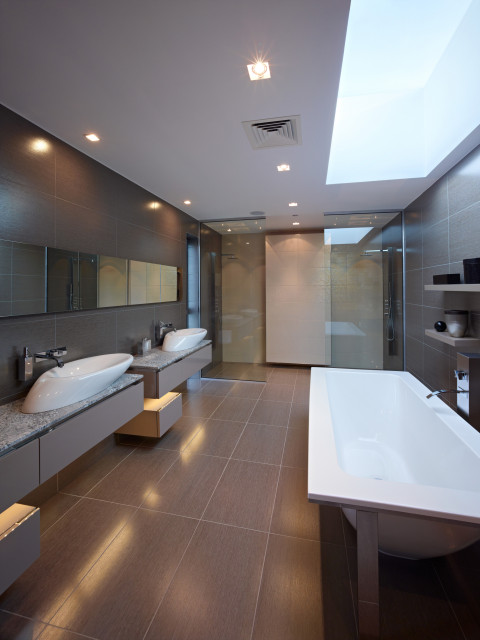 Lawlor House moderne-badevaerelse