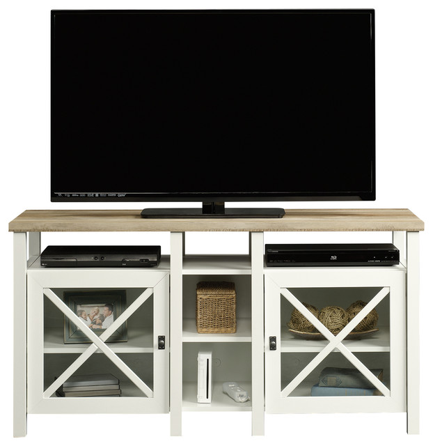 Cottage Road Entertainment Credenza Soft White