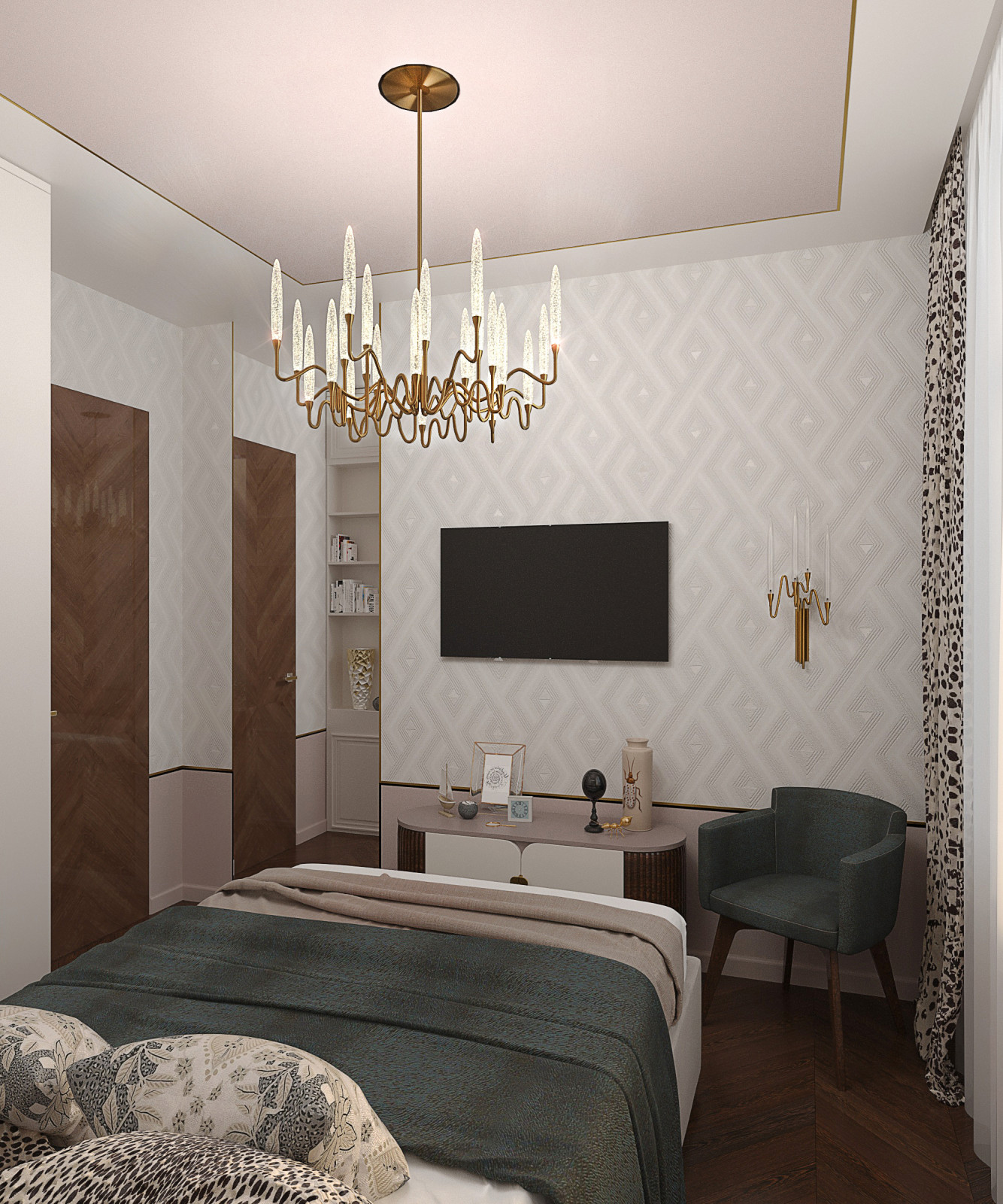 Четырехкомнатная квартира 170 м.кв. ЖК "Династия "