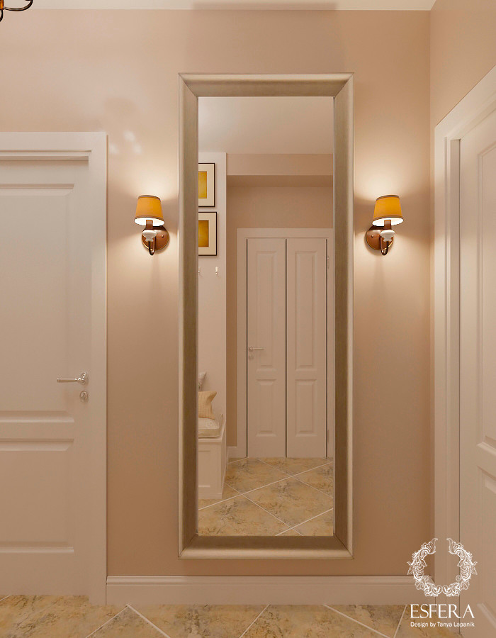 Дизайн проект однокомнатной квартиры.