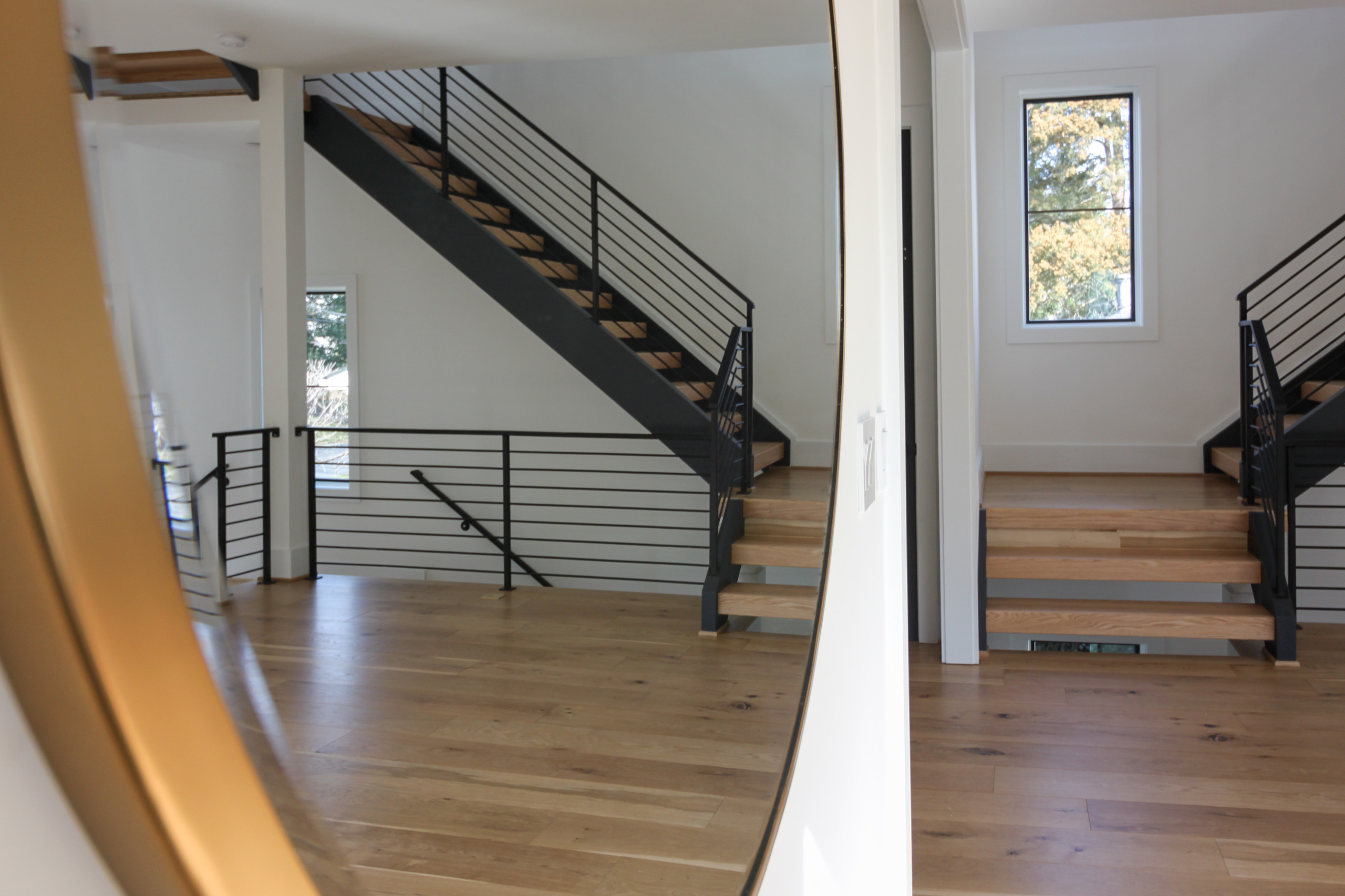 85_Sleek Three-Quarter Turn Multilevel-Staircase, McLean VA 22101