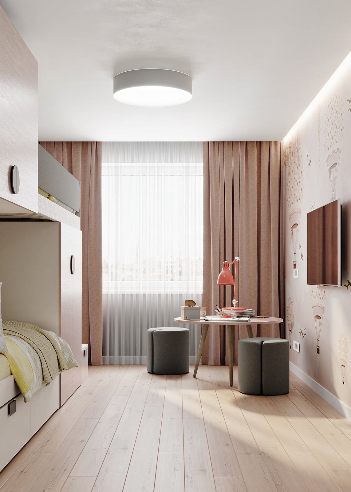 Трехкомнатная квартира 70кв.м