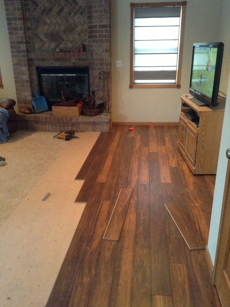 Updating living room.