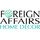 Foreign Affairs Home Decor