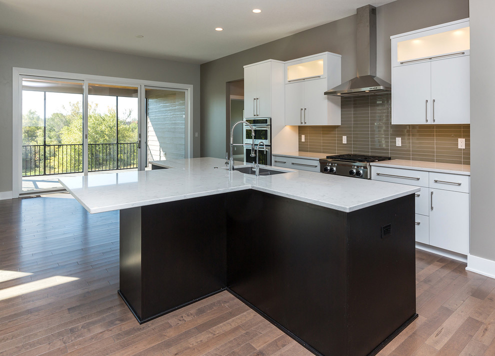 Photo of a contemporary kitchen in Other.