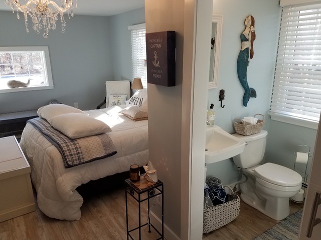 Garage Conversion To A Master Bed Bath Suite With Private