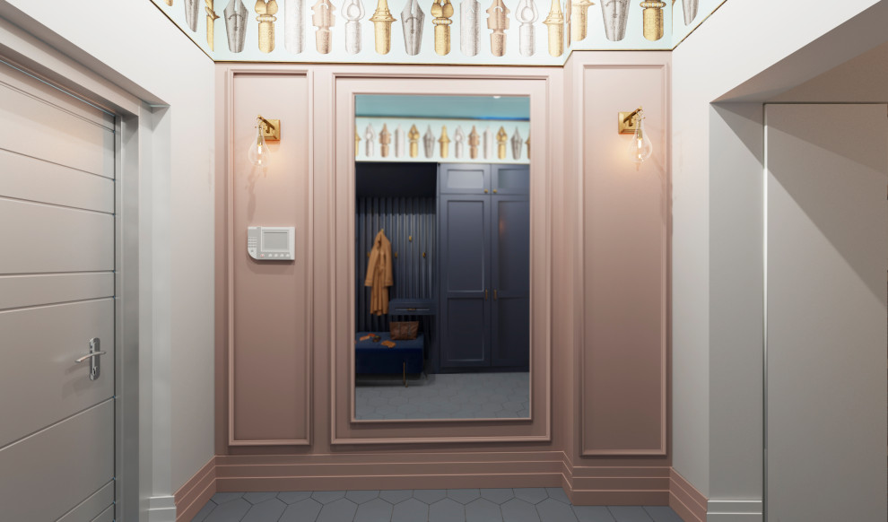 Квартира с потолками 3.4 м для молодой пары