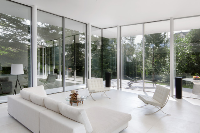 Villa Wald, Switzerland - Minimalistisch - Häuser - von IQ Glass UK | Houzz