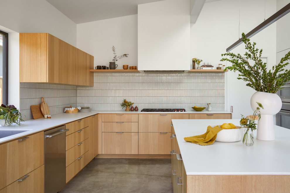 Australian Minimalist Ground-Up - Modern - Kitchen - San Francisco - by ...